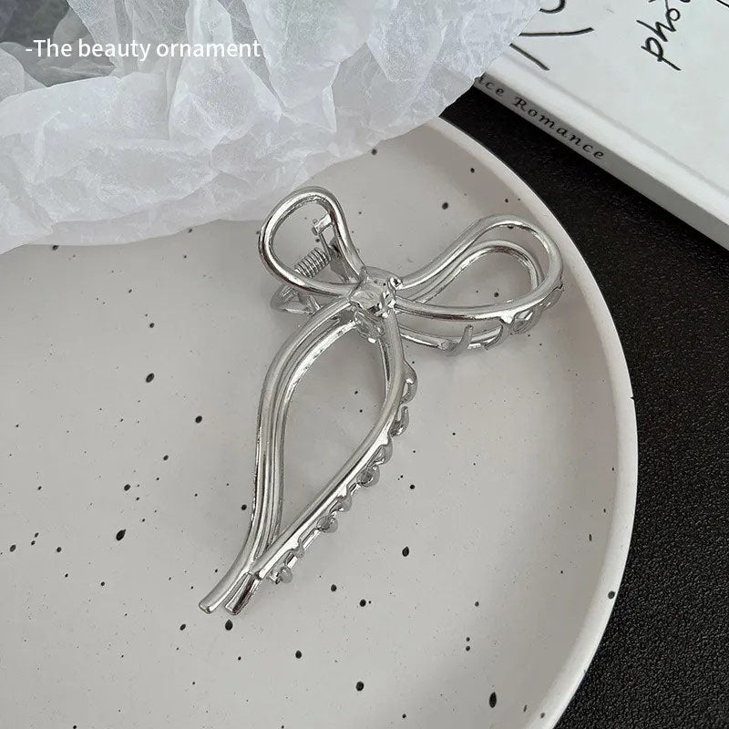 Claw Clip Elegant Alloy Plated
