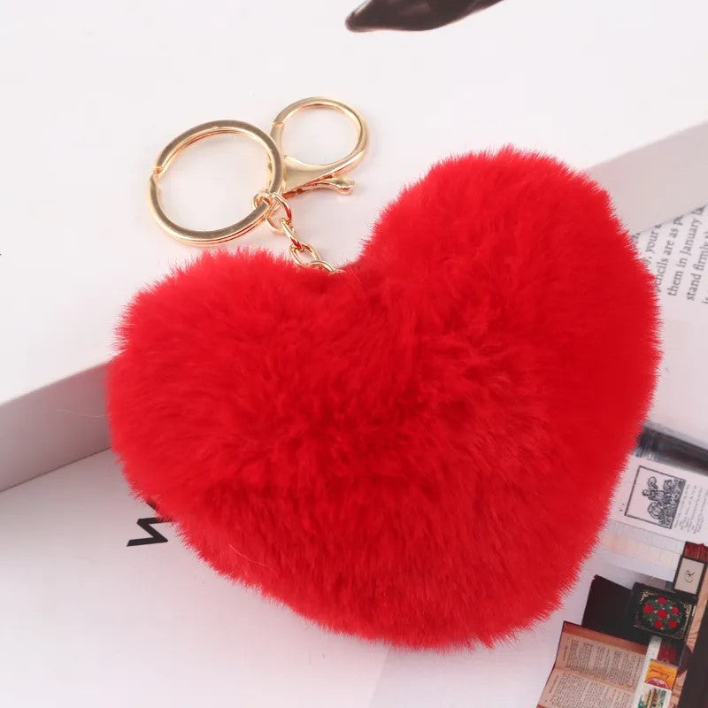 Cute-Heart-Shape-Plush-Flocking-Keychain (2).jpeg