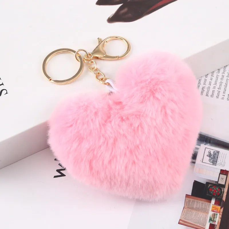 Cute-Heart-Shape-Plush-Flocking-Keychain (4).jpeg