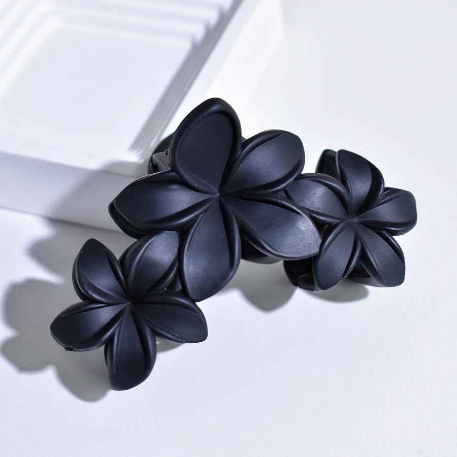 Women's Simple Style Classic Style Flower Acetic acid sheets Hollow Out Hair Claws(2).jpg