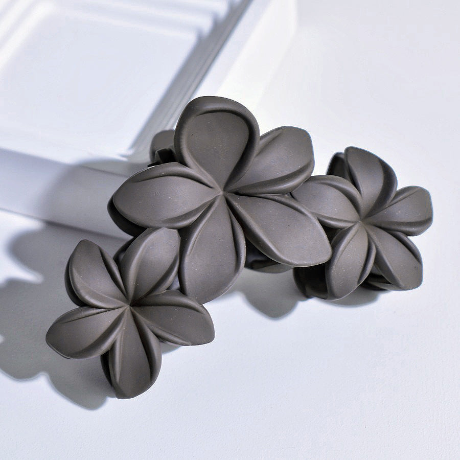 Women's Simple Style Classic Style Flower Acetic acid sheets Hollow Out Hair Claws(3).jpg