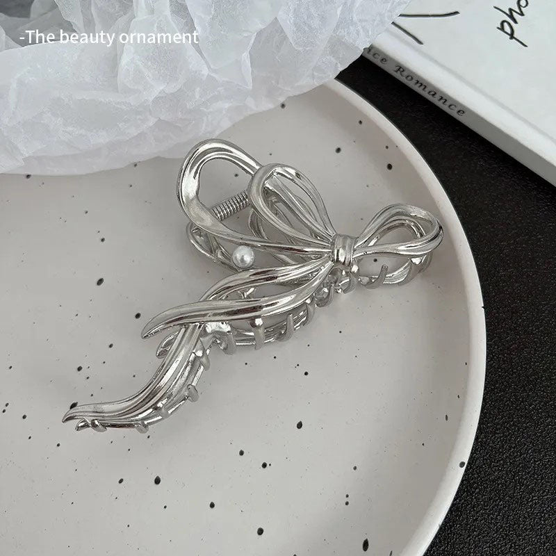 Claw Clip Elegant Alloy Plated