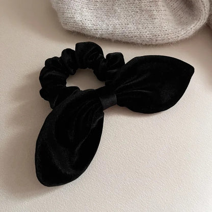 Velvet Bow Hair Tie