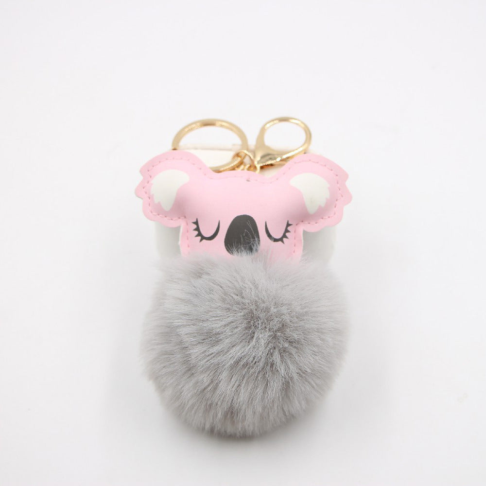 koala koala hair ball small pendant bag key chain accessories pendant gift wholesale.jpg