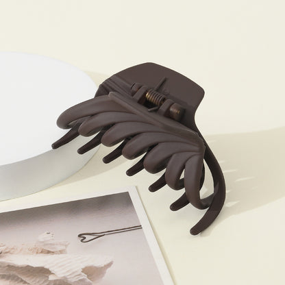 women's simple style geometric plastic stoving varnish hair claws(3).jpg